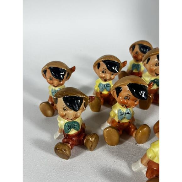 Rare Vintage Disney Pinocchio Sitting Ceramic Figurine – Made in Japan – 3" Tall - Picture 16 of 16